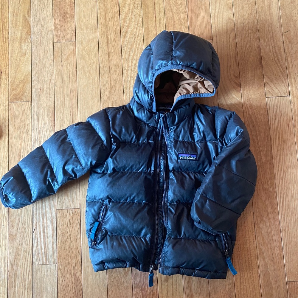 Patagonia toddler down coat